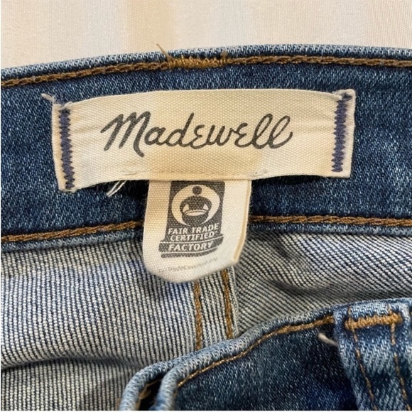 Madewell 10” High Rise Skinny Jeans in Bradshaw Wash 25 - Picture 10 of 15